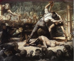 The Knock Out — George Wesley Bellows