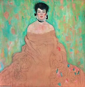 Amalie Zuckerkandl — Gustav Klimt, Art Nouveau