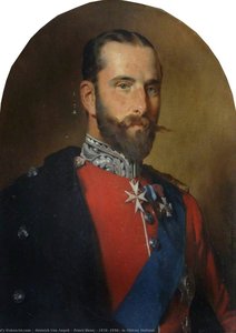Prince Henry (1858–1896) In Military Uniform — Heinrich Von Angeli, Academic Portraiture