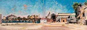 Cutaway Workshops And Cliffs Beckoning An Urban Plaza — Nicholas Michael Hollo