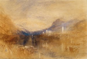 Pallanza,lake Maggiore — J.m.w. Turner, Romanticism
