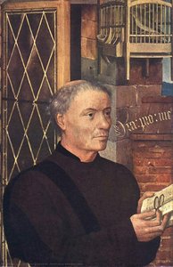 Benefactor With Bird Cage — Matthias Grünewald, Northern Renaissance