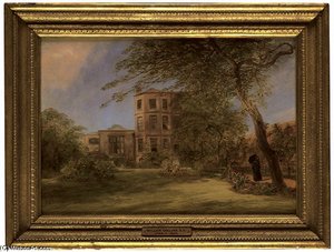 View Of Sir David Wilkie's House In Vicarage Place, Kensington, From The Back Garden — William Collins