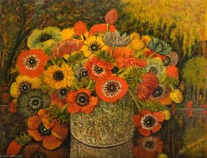 Anemones — Charles William Brown