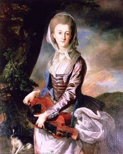 Miss Ann Gore As A Savoyarde — Johann Zoffany