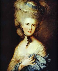 Duchess Of Beaufort — Thomas Gainsborough, Rococo
