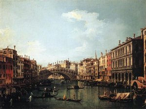 Rialto Bridge From The South — Canaletto