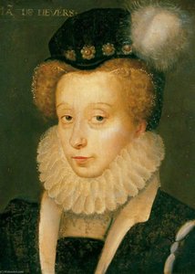 Henriette De Cleves, 4th Duchess Of Nevers — François Clouet