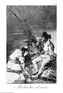 Lads Getting On With The Job — Francisco José De Goya Y Lucientes