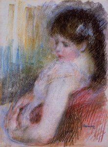 Seated Woman — Pierre-auguste Renoir