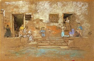 The Steps — James Abbott Mcneill Whistler