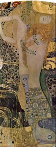 Water Serpents — Gustav Klimt, Art Nouveau