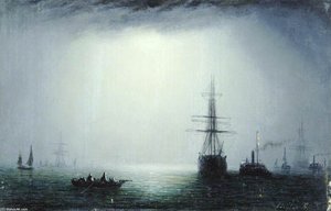 Moonlight Scene — Adolphus Knell