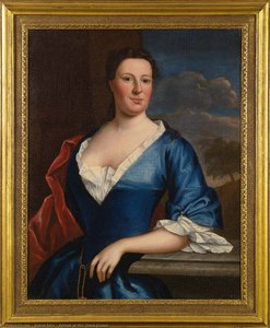 Portrait Of Mrs. Tench Francis — Robert Feke