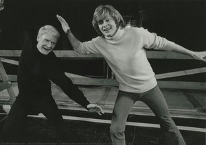 Johnny Farnham Backstage at ‘Charlie Girl’ #2