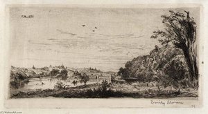 (the Schuylkill, Columbia Bridge) — Emily Kelley Moran