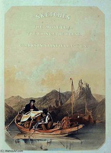 Clotten On The Moselle — Clarkson Frederick Stanfield