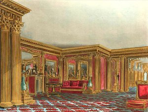 Carlton House, Golden Drawing Room — Charles Wild