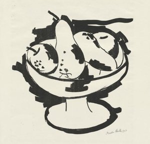 Bowl Of Fruit — Marsden Hartley