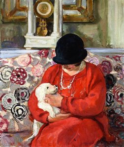 Little White Dog — Henri Lebasque
