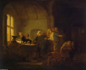 Parable Of The Workers In The Vineyard — Salomon De Koninck