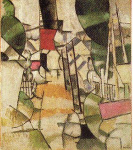 The Crossing — Fernand Léger, Cubist Abstraction