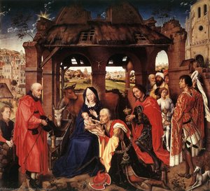 St Columba Altarpiece (central Panel) — Rogier Van Der Weyden, Early Netherlandish Painting