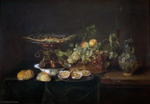 Still Life (1646) (74 X 105) (madrid, Prado) — Frans Ykens