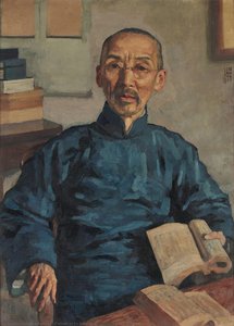 Portrait Of Fu Zengxiang — Xu Beihong, Modern Chinese Painting