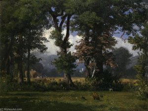 Eichwaldlichtung Clearing In Oak Forest — Robert Zund