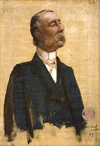 J. L. Mitchell (sketch) — Sir John Lavery