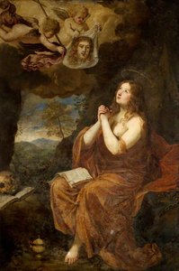 Putti Angels Showing the Veronica to Saint Mary Magadalen