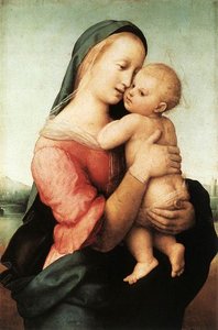 Detail Of The 'tempi' Madonna — Raphael