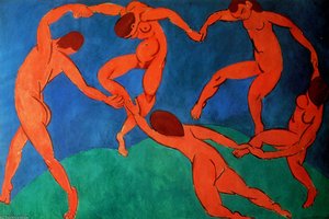La Danse Huile Sur Toile St Petersbourg, Museum Of The Hermitage — Henri Matisse, Fauvist Movement