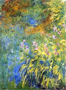 Irises 3 — Claude Monet, Impressionist Movement