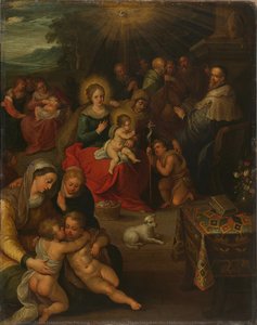 The Holy Kinship, Frans Francken (II), 1616