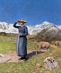 Midday in the Alps