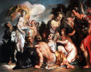 Rape Of Europa — Jacob Jordaens