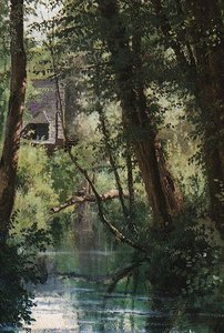 Pond At Wehle — Vasily Dmitrievich Polenov