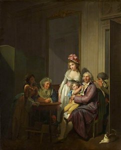 Family In An Interior — Louis Léopold Boilly, Neoclassicism