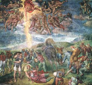 The Conversion Of Saul — Michelangelo Buonarroti