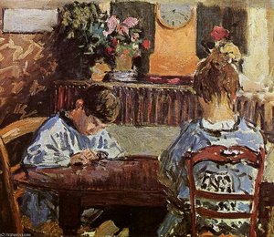 The Lesson Sun — Alfred Sisley