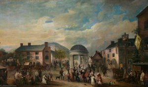 Mountsorrel, Leicestershire, The Market Place — Sr John E Ferneley