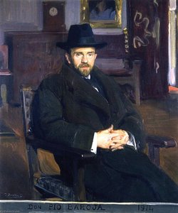 Don Pio Baroja — Joaquín Sorolla Y Bastida, Early Modern Realism