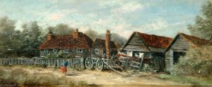 Baker's Wheelwrights Shop On Farleigh Road — Charles Langton Lockton