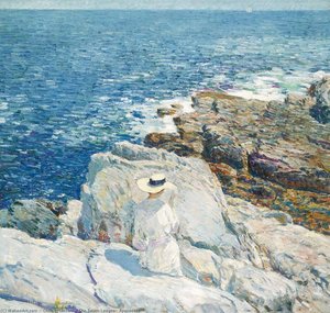 The South Ledges, Appledore — Frederick Childe Hassam