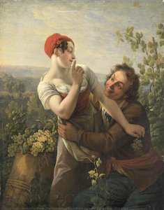 The Impassioned Grape Picker, Peter Paul Joseph Noël, 1817 - 1819 — Noel Laura Nisbet
