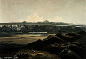 View Of The Rocky Mountains — Karl Bodmer