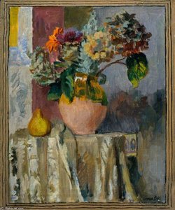 Asters And Hydrangeas — Vanessa Bell