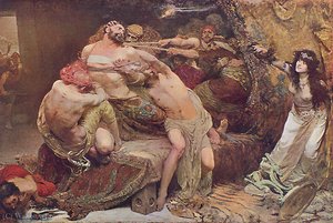 Samson And Delilah — Solomon Joseph Solomon